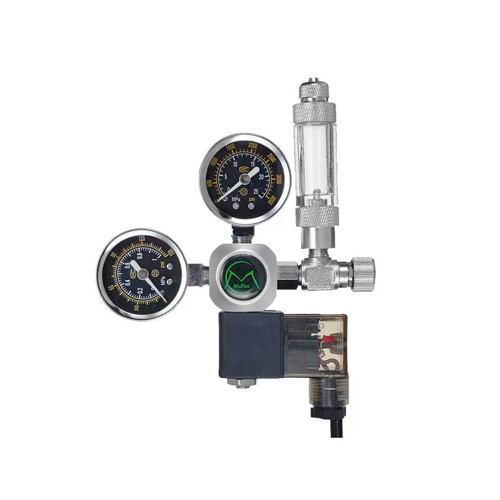 MUFAN CO2 REGULATOR WITH SOLINOID